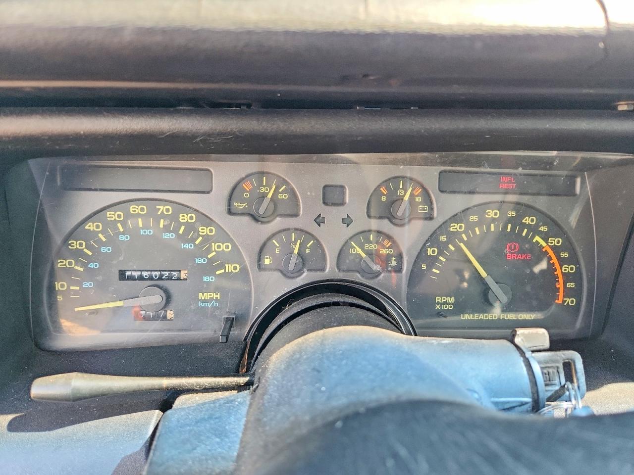 1991 Chevrolet Camaro Rs Синий vin: 1G1FP23E9ML112771