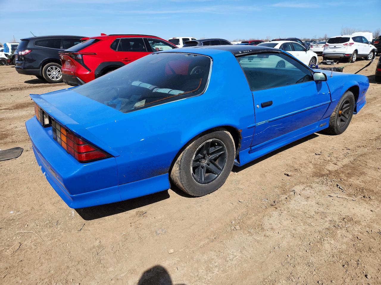 1991 Chevrolet Camaro Rs Синий vin: 1G1FP23E9ML112771