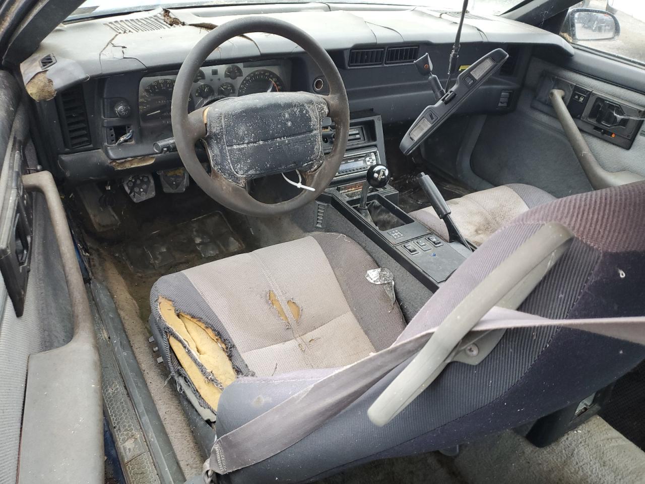 1992 Chevrolet Camaro Blue vin: 1G1FP23EXNL144162
