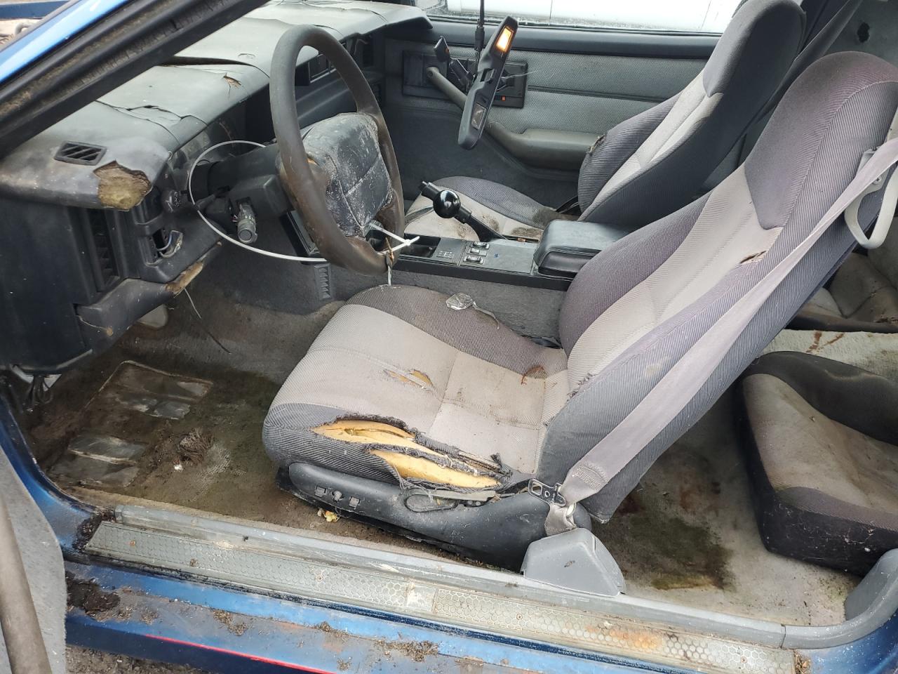 1992 Chevrolet Camaro Blue vin: 1G1FP23EXNL144162