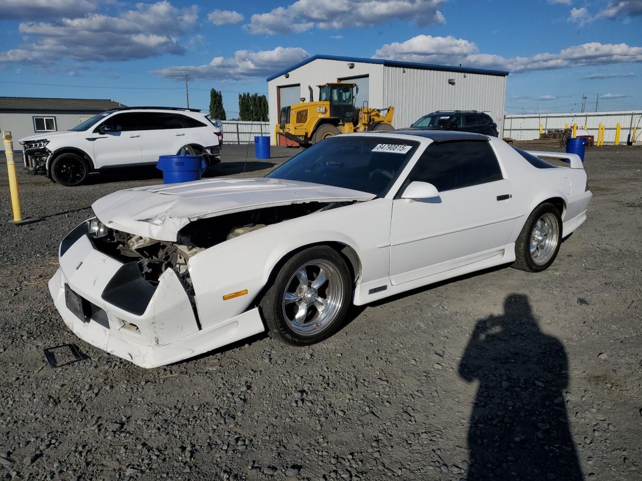 1991 Chevrolet Camaro Z28 White vin: 1G1FP23FXML150390