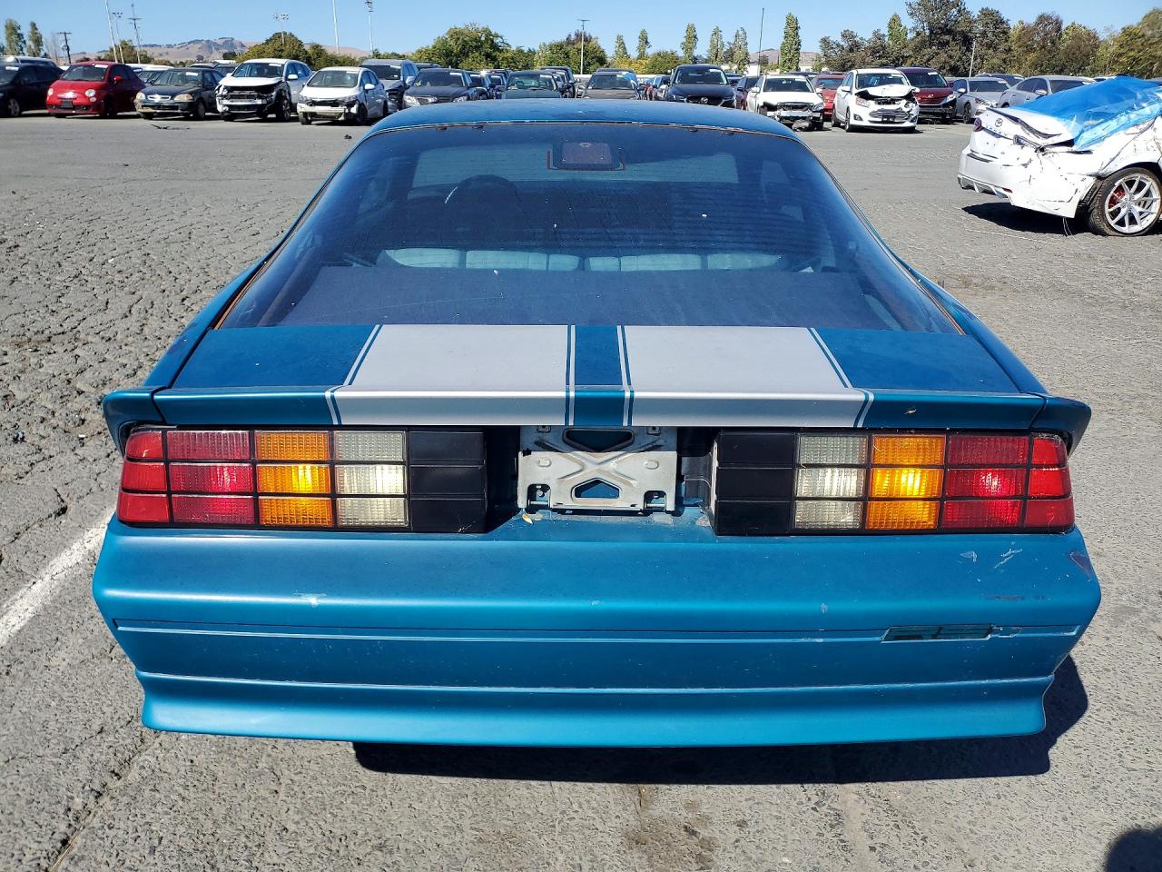 1991 Chevrolet Camaro Rs Teal vin: 1G1FP23T0ML184635