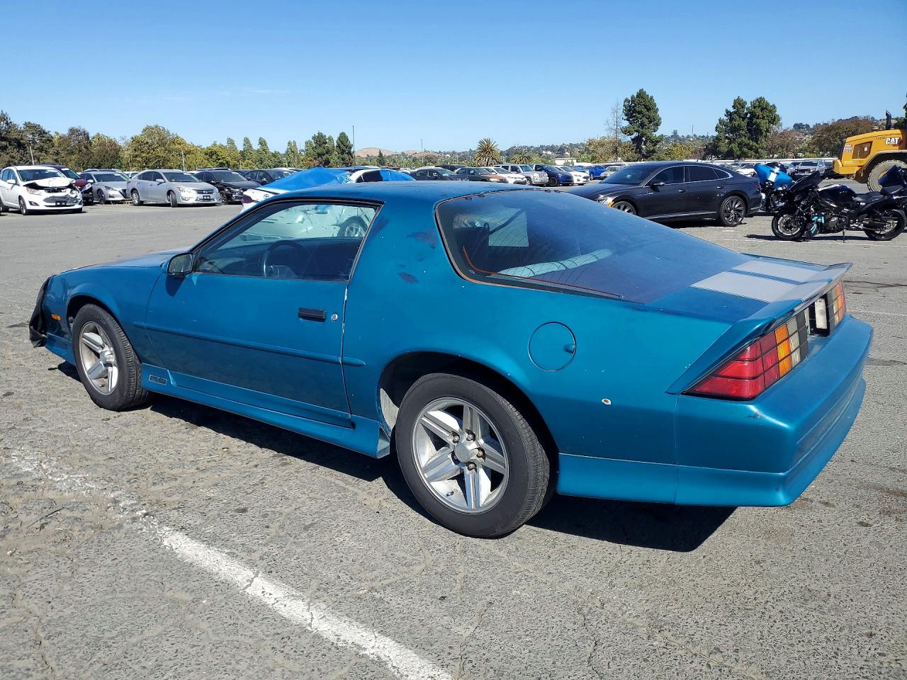 1991 Chevrolet Camaro Rs Teal vin: 1G1FP23T0ML184635