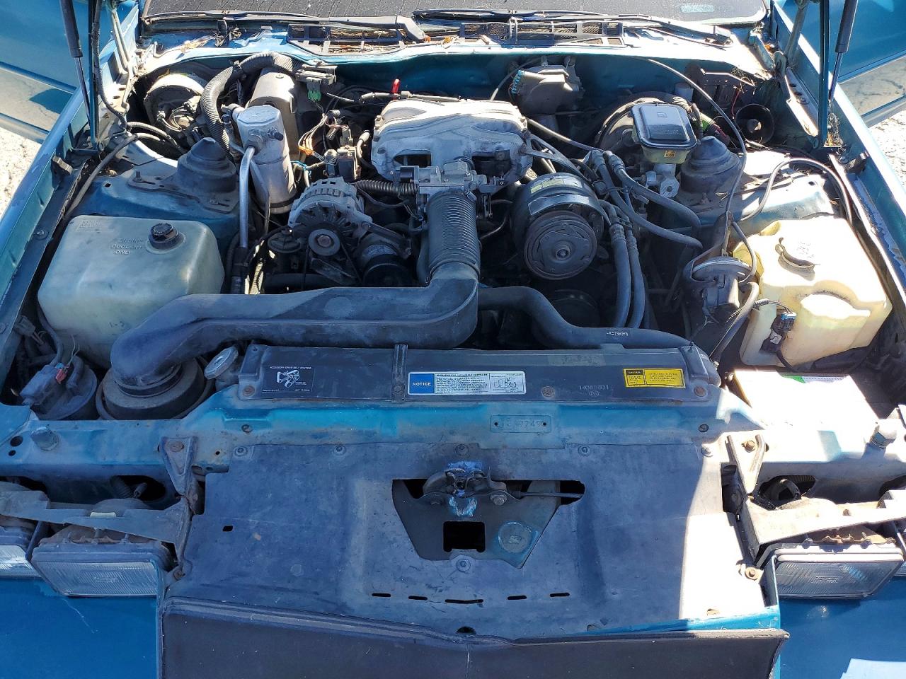 1991 Chevrolet Camaro Rs Teal vin: 1G1FP23T0ML184635