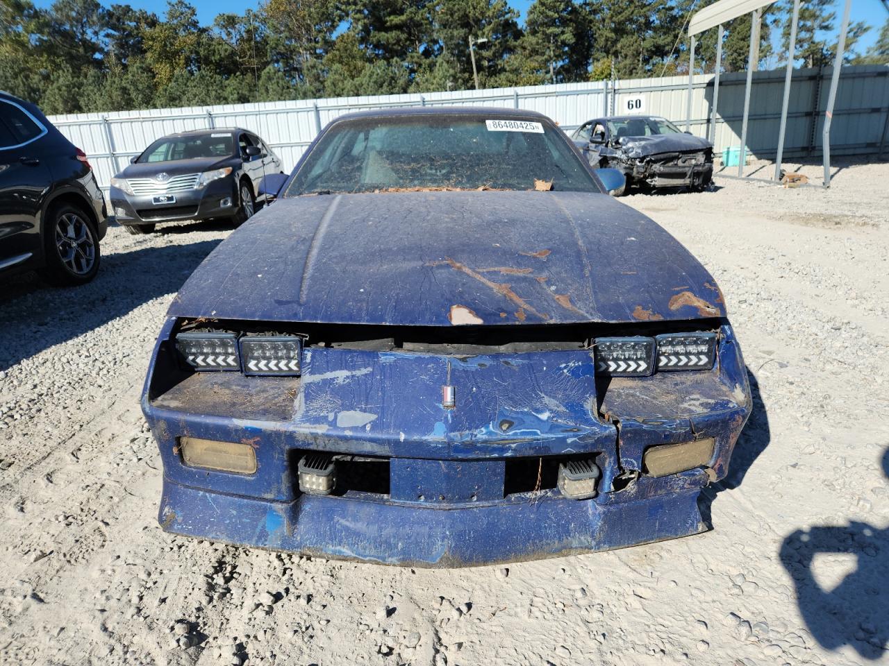1991 Chevrolet Camaro Rs Blue vin: 1G1FP23T2ML170834