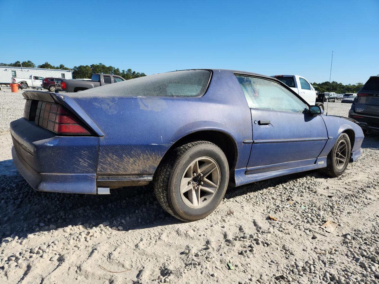 1991 Chevrolet Camaro Rs Blue vin: 1G1FP23T2ML170834