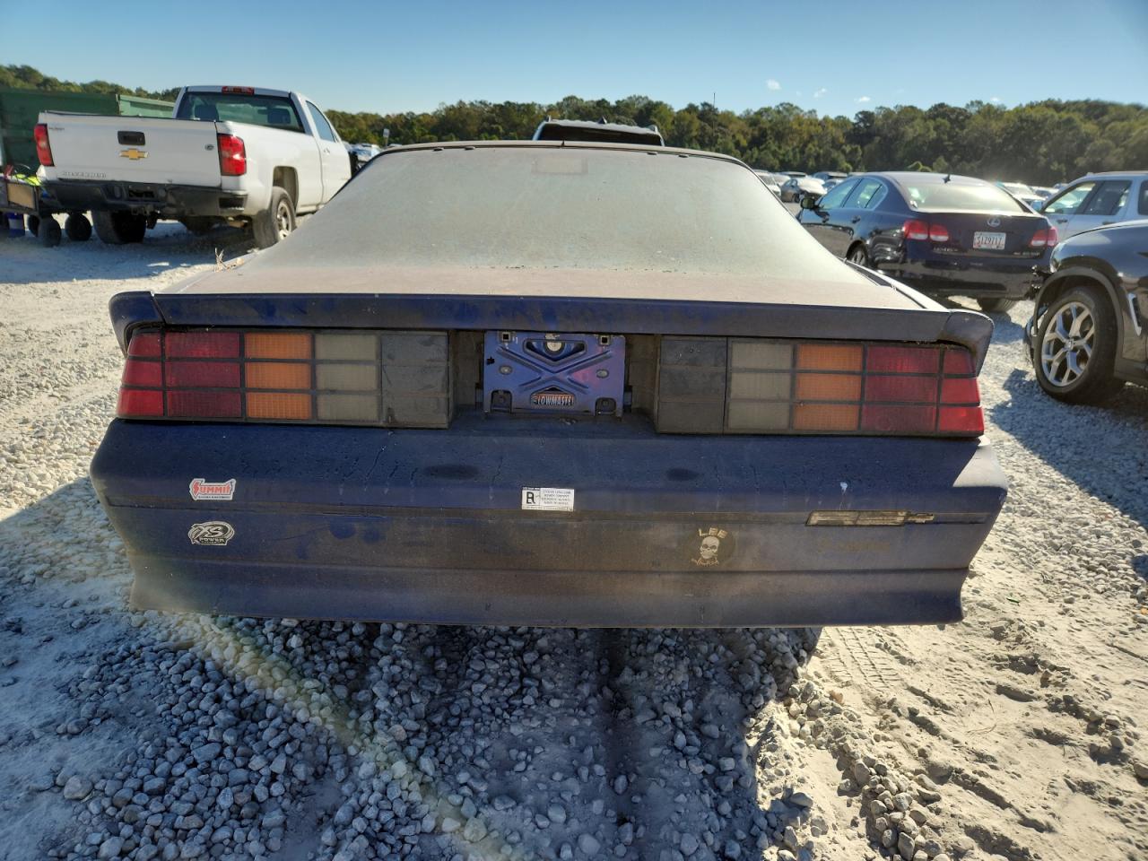 1991 Chevrolet Camaro Rs Blue vin: 1G1FP23T2ML170834