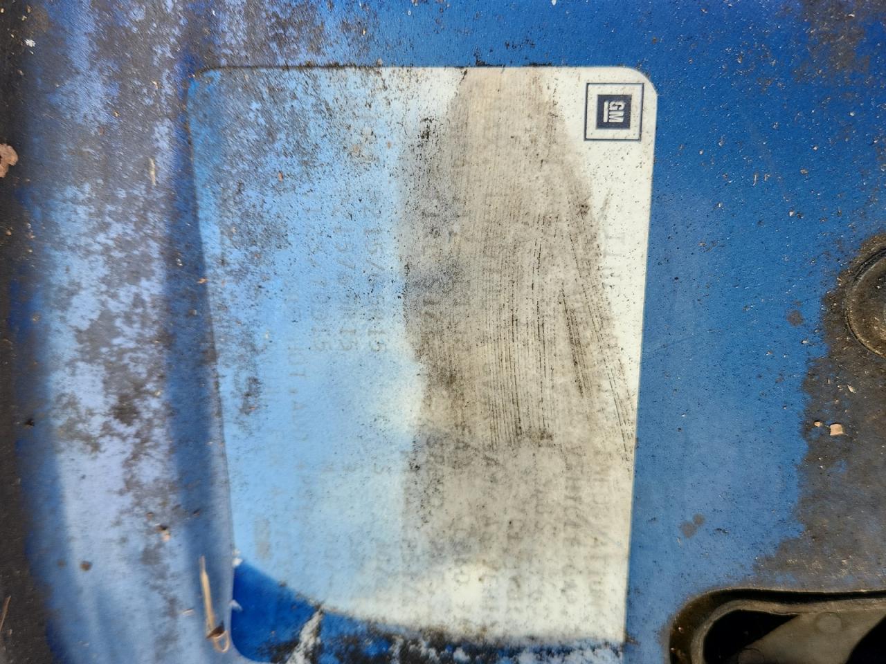 1991 Chevrolet Camaro Rs Blue vin: 1G1FP23T2ML170834