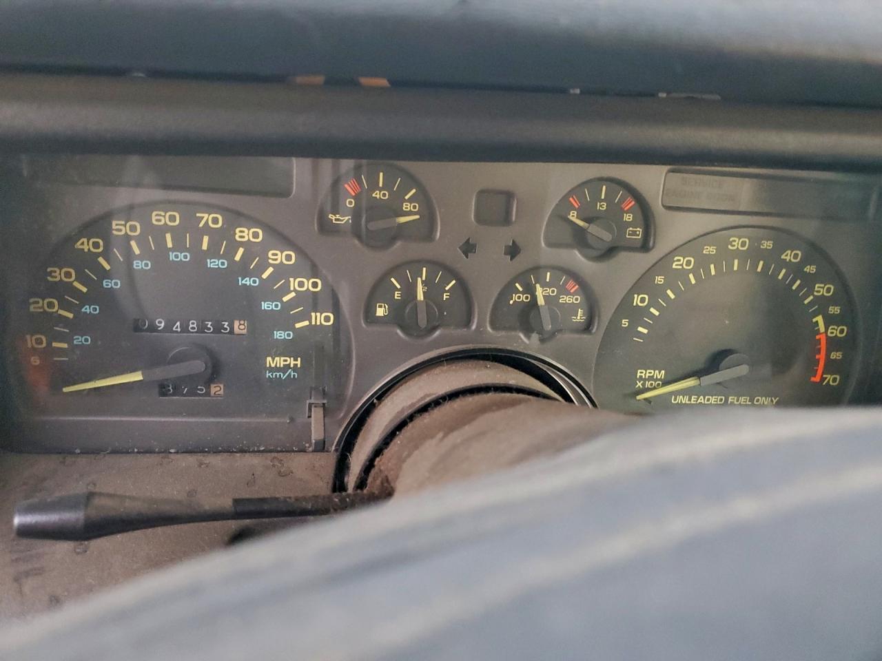 1991 Chev Camaro Синий vin: 1G1FP23T5ML108294