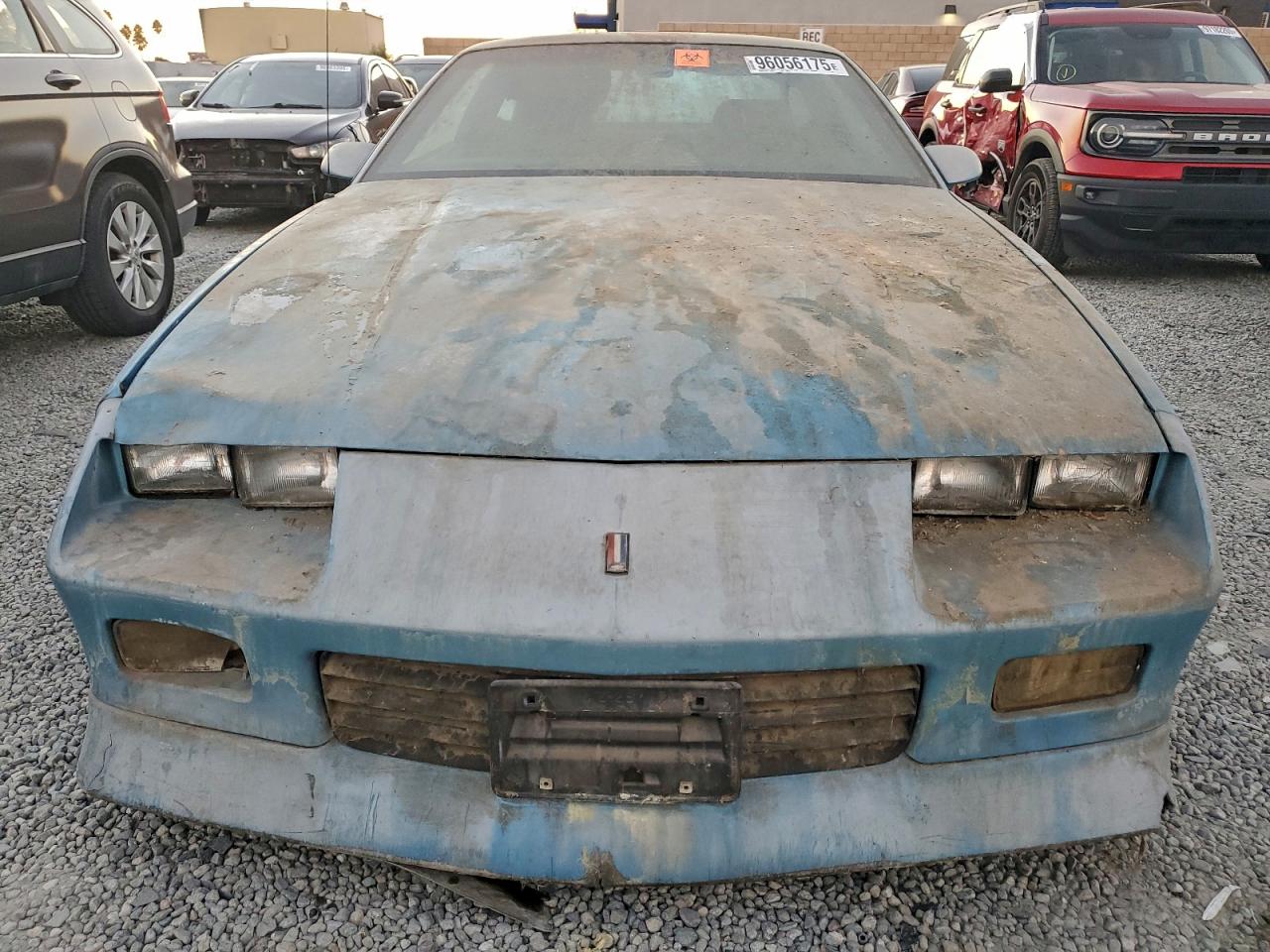1991 Chev Camaro Синий vin: 1G1FP23T5ML108294