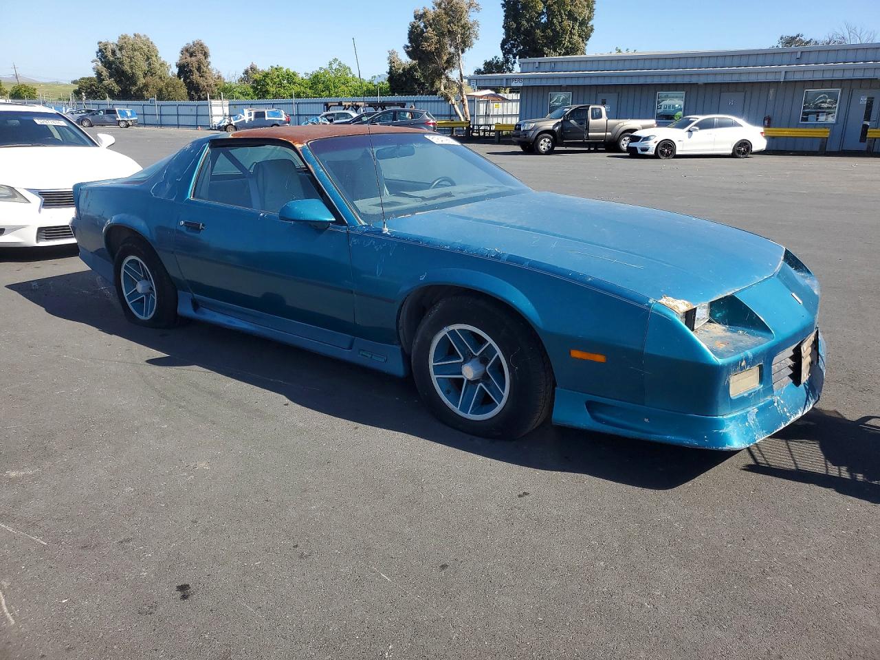 1992 Chevrolet Camaro Rs Teal vin: 1G1FP23T5NL133813