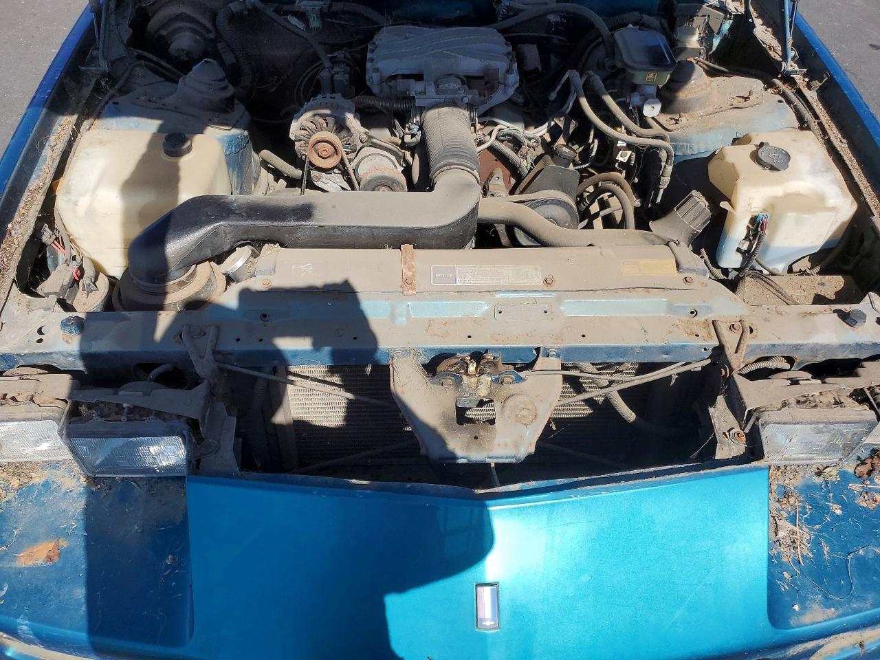 1992 Chevrolet Camaro Rs Teal vin: 1G1FP23T5NL133813