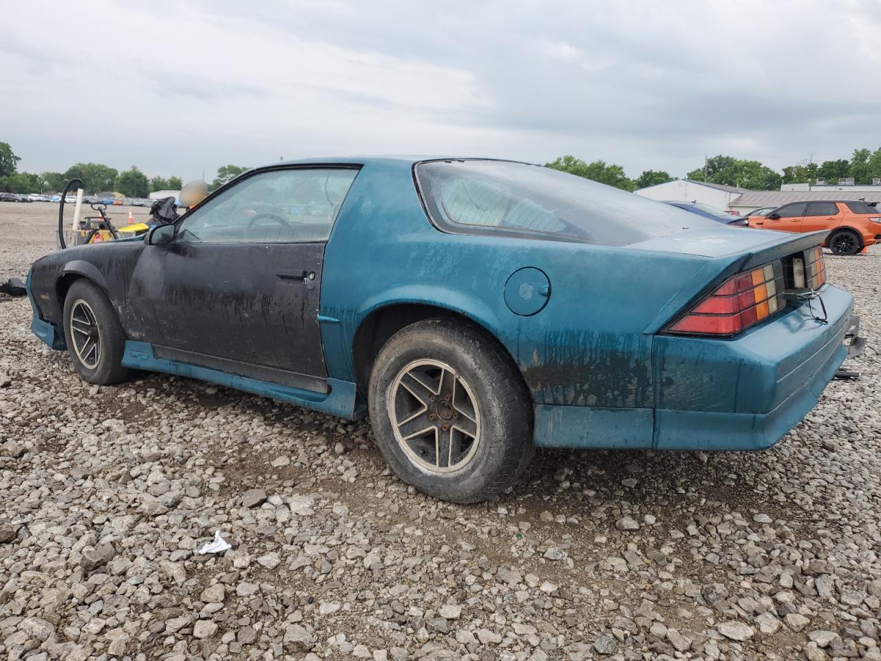 1991 Chevrolet Camaro Rs Teal vin: 1G1FP23T7ML124948
