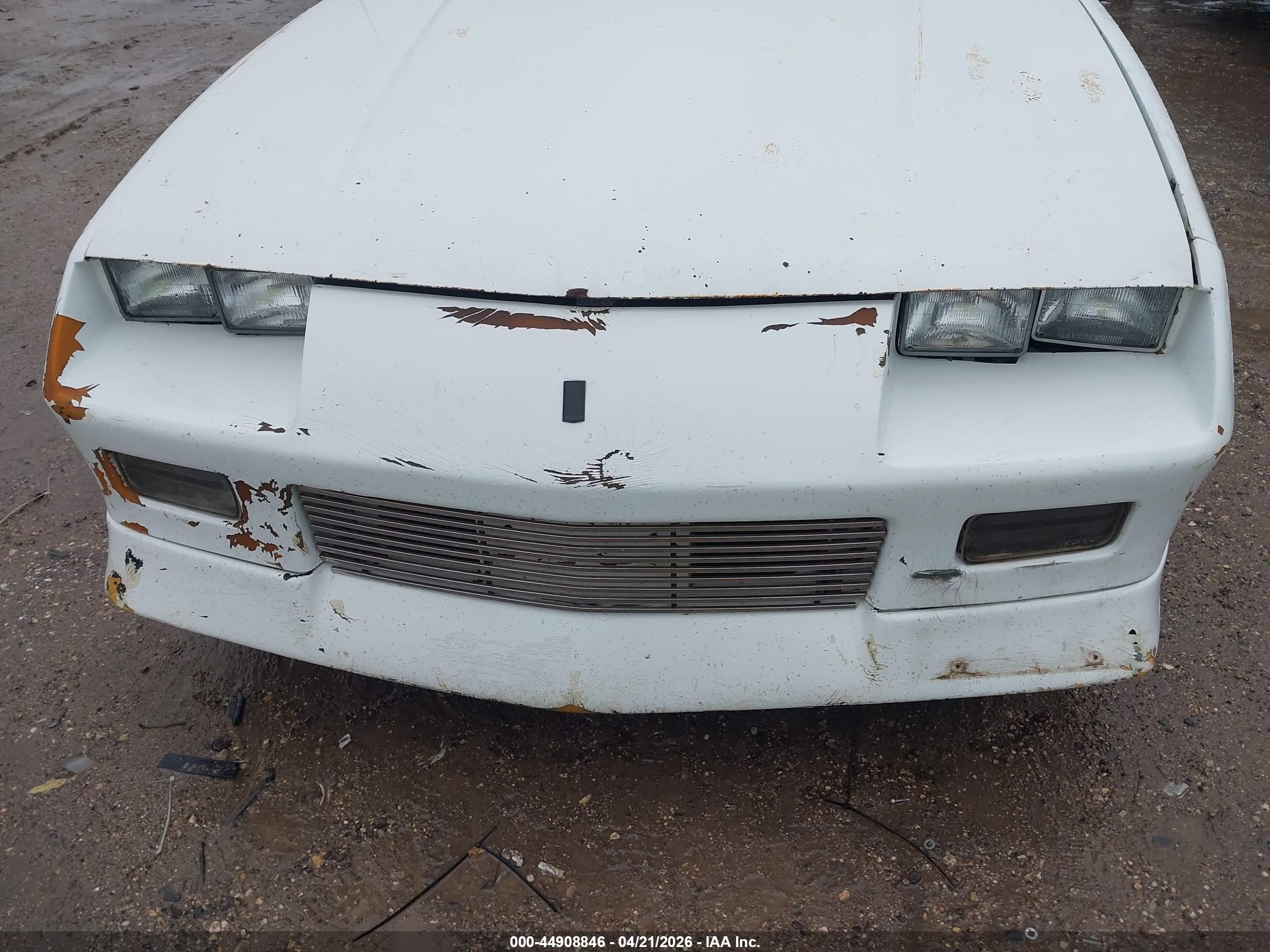 1991 Chevrolet Camaro Rs White vin: 1G1FP23T8ML184690