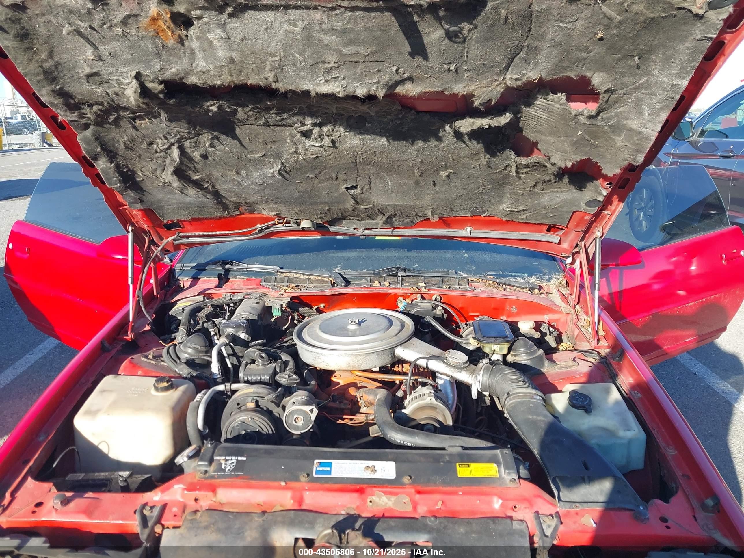 1992 Chevrolet Camaro Rs Red vin: 1G1FP23T8NL110560