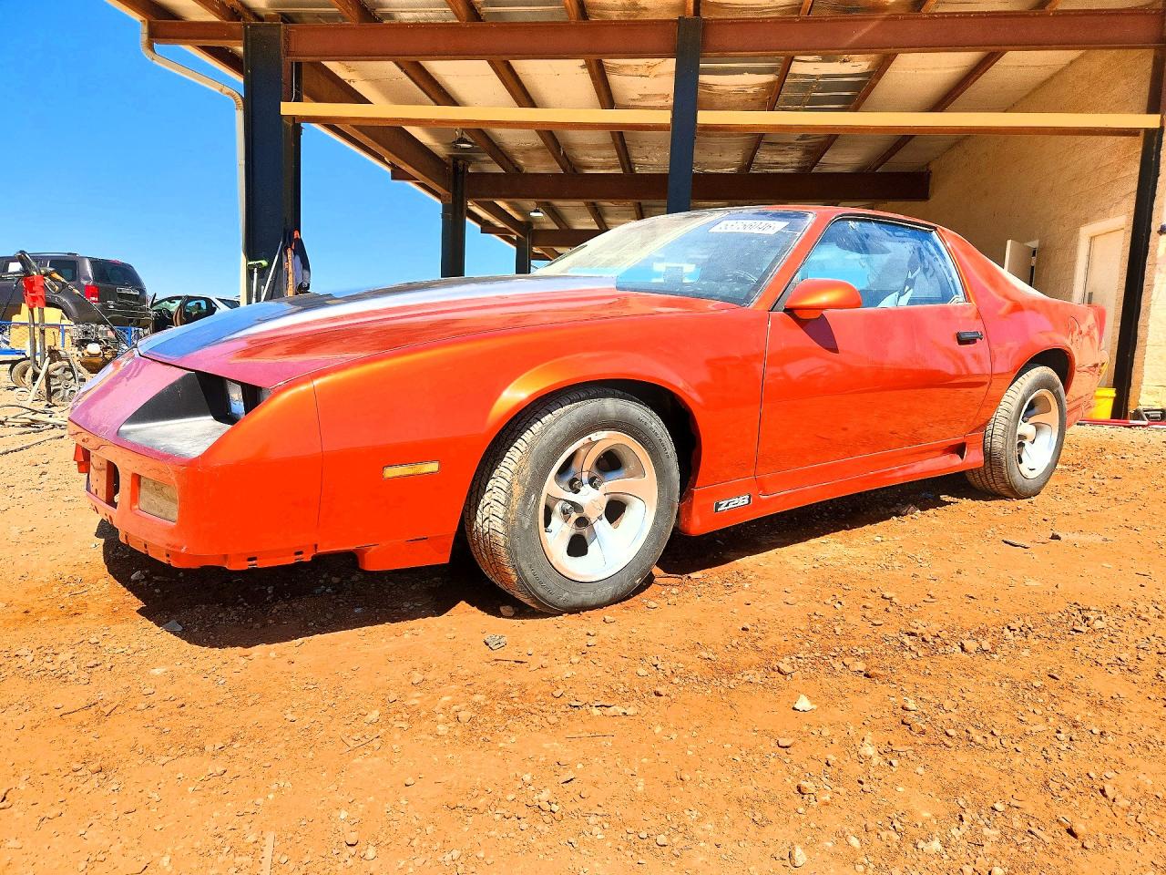 1991 Chevrolet Camaro Rs Orange vin: 1G1FP23TXML100451