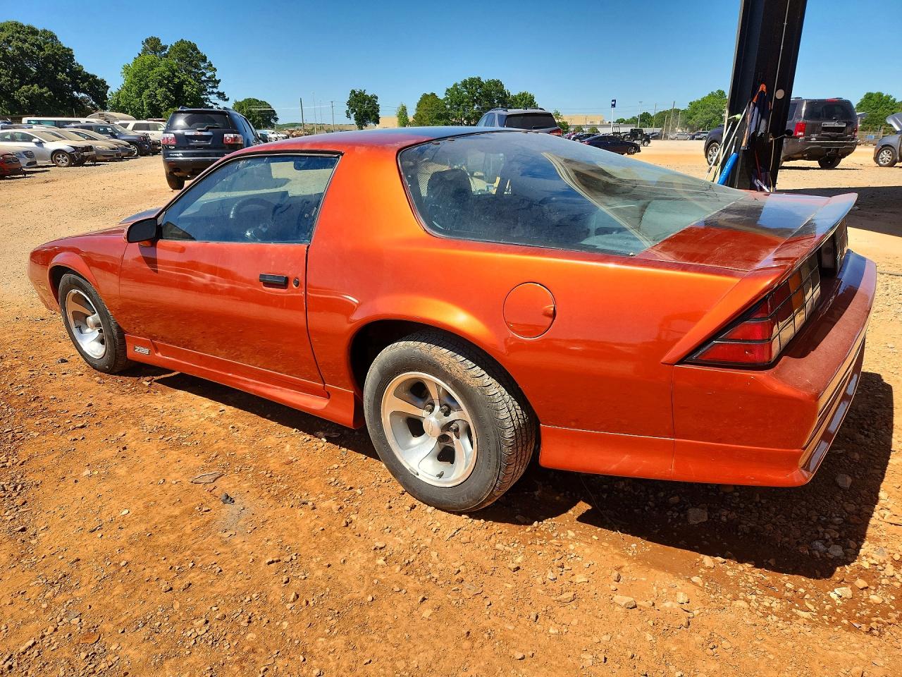 1991 Chevrolet Camaro Rs Orange vin: 1G1FP23TXML100451