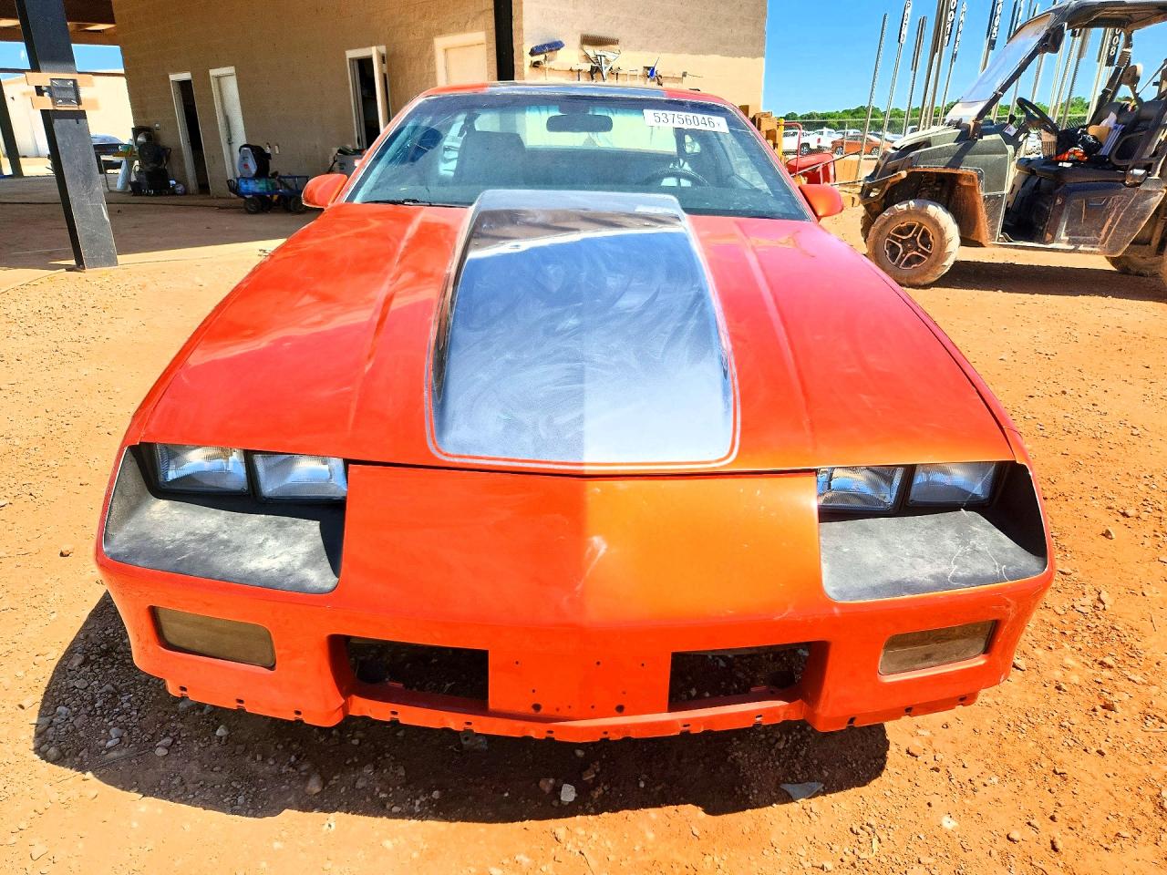 1991 Chevrolet Camaro Rs Orange vin: 1G1FP23TXML100451