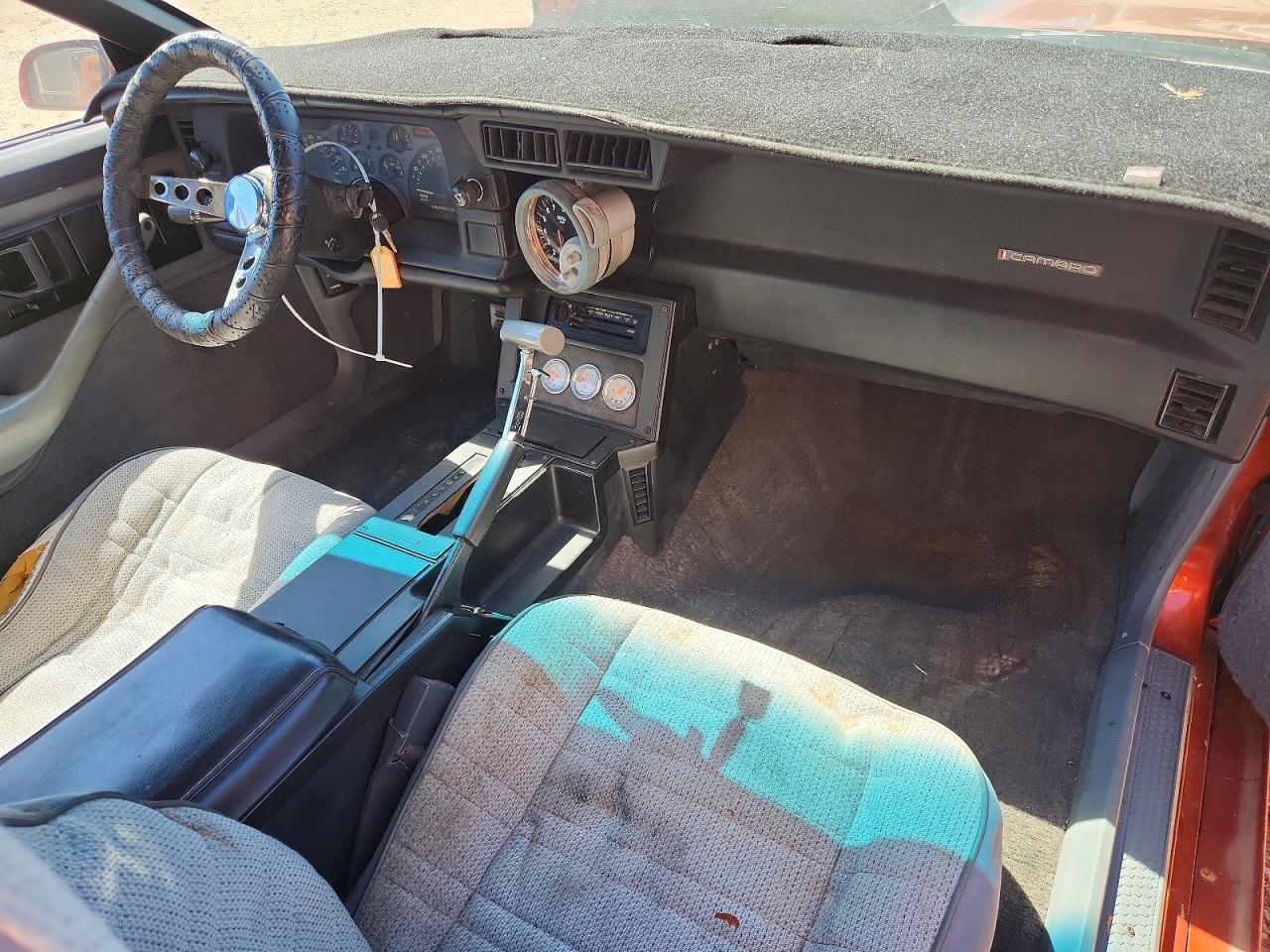 1991 Chevrolet Camaro Rs Orange vin: 1G1FP23TXML100451