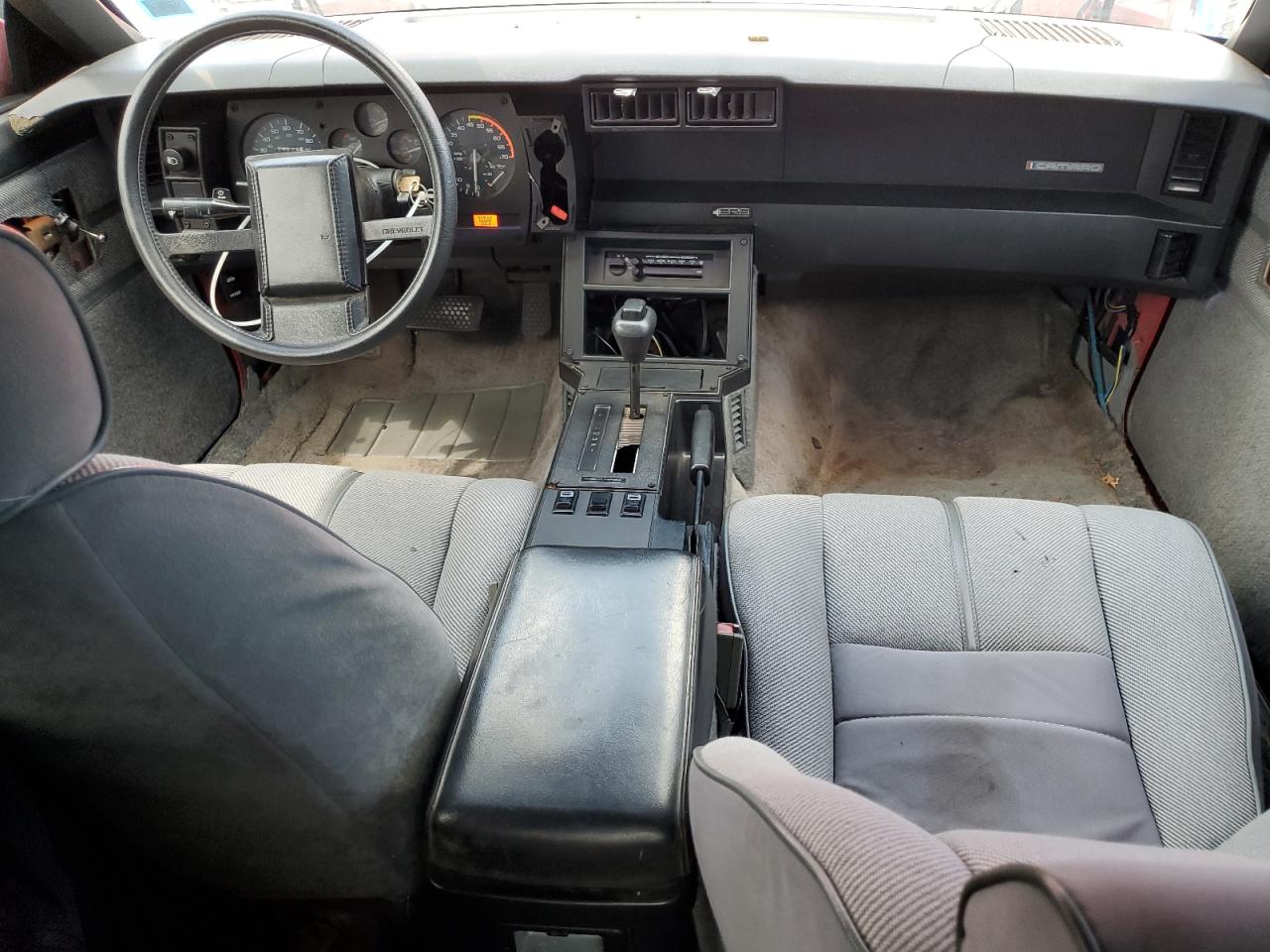 1988 Chevrolet Camaro Red vin: 1G1FP31E0JL169204
