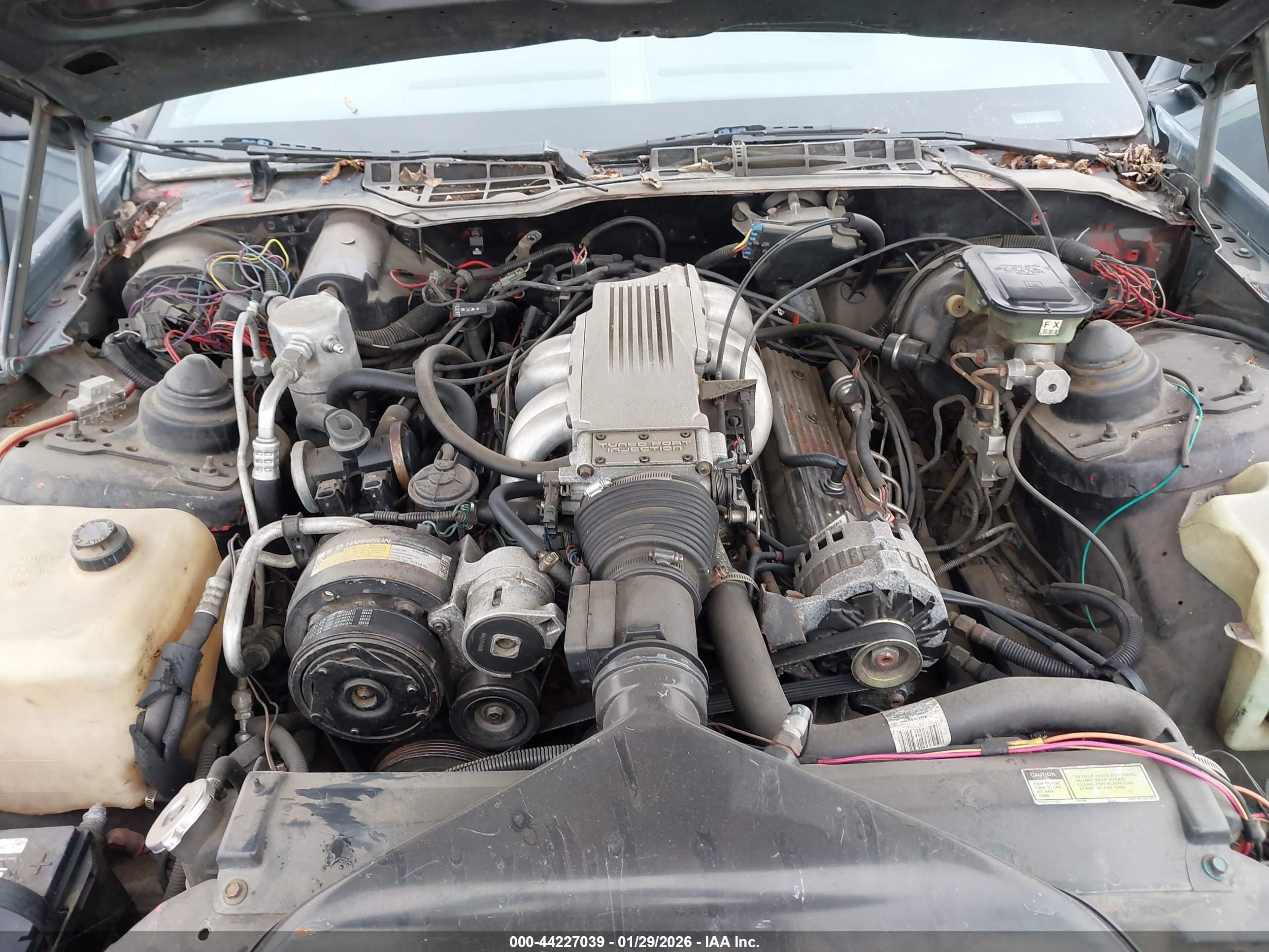 1989 Chevrolet Camaro   Серый vin: 1G1FP31E3KL121598