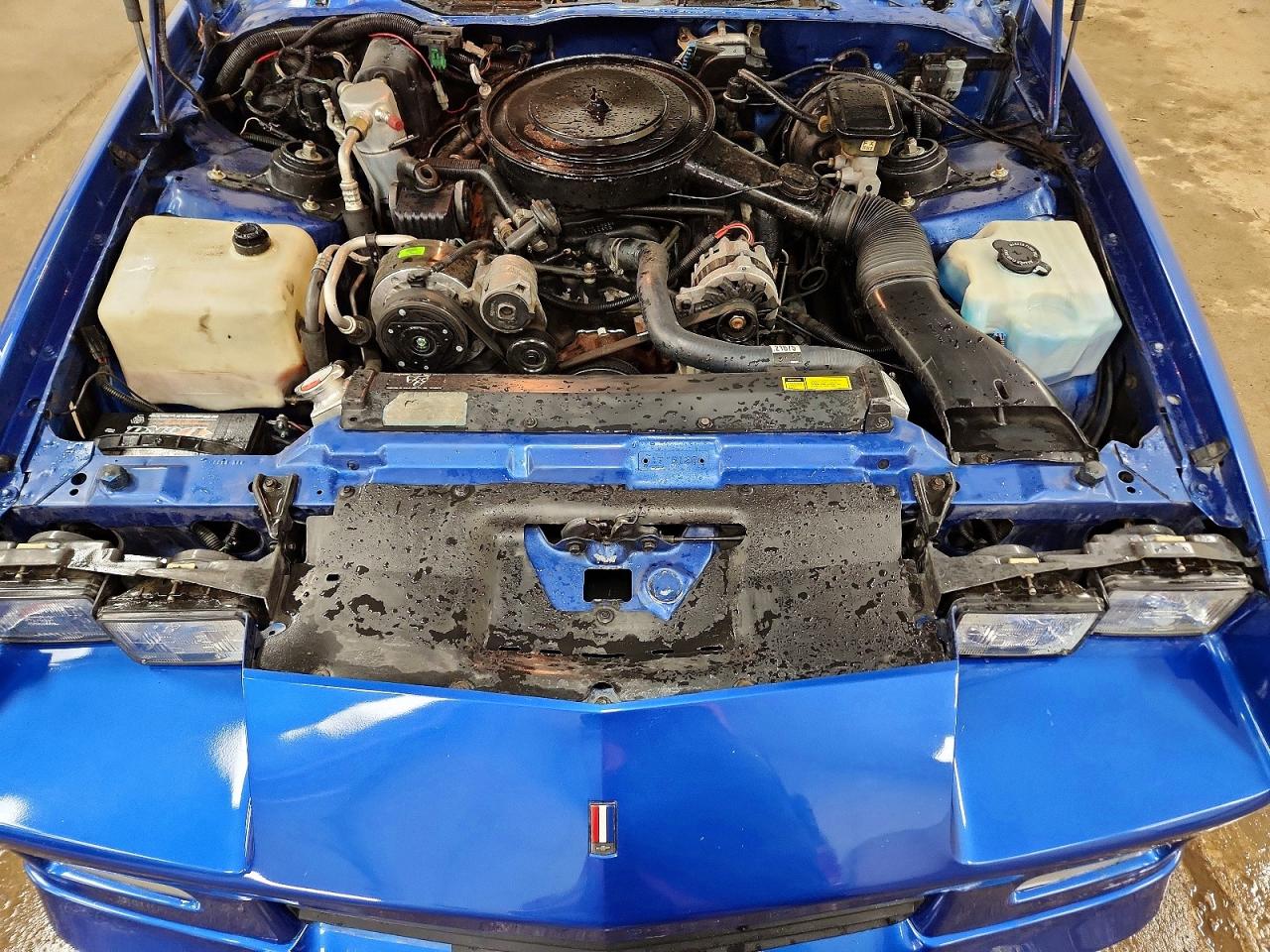 1989 Chevrolet Camaro Blue vin: 1G1FP31E9KL210463