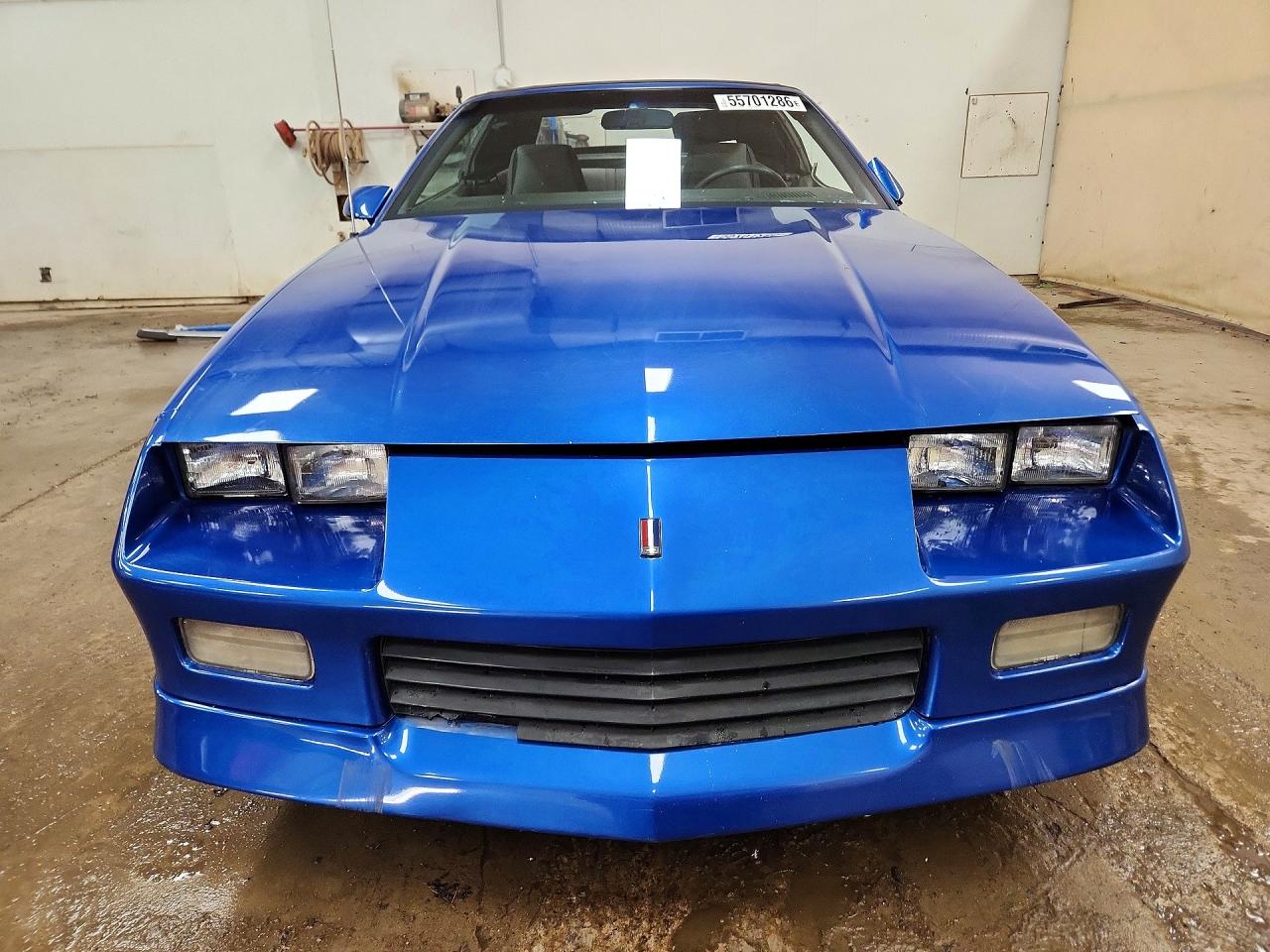 1989 Chevrolet Camaro Blue vin: 1G1FP31E9KL210463