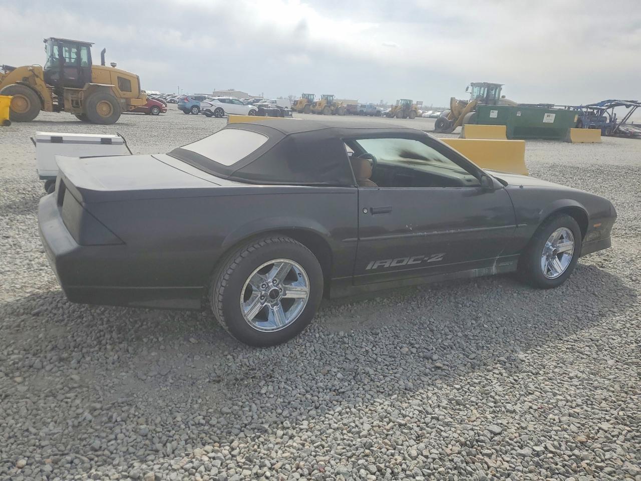 1988 Chevrolet Camaro Black vin: 1G1FP31F2JL174056