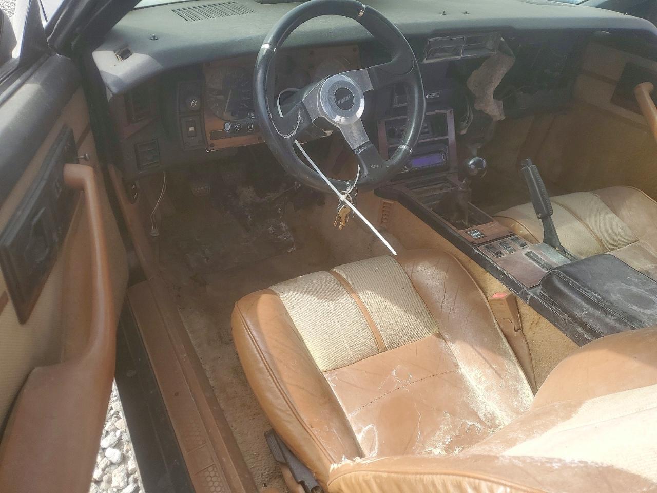 1988 Chevrolet Camaro Black vin: 1G1FP31F2JL174056