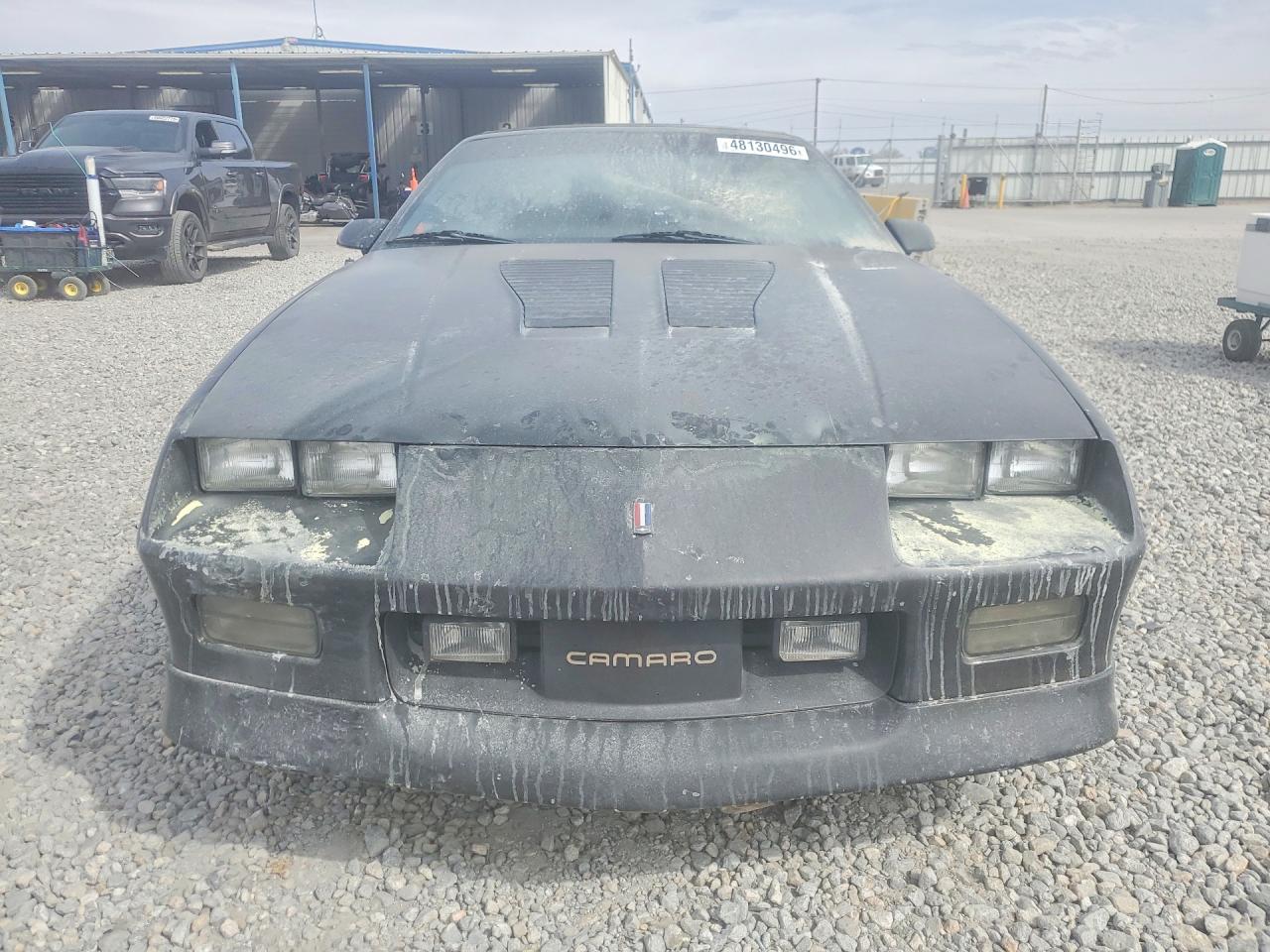 1988 Chevrolet Camaro Black vin: 1G1FP31F2JL174056