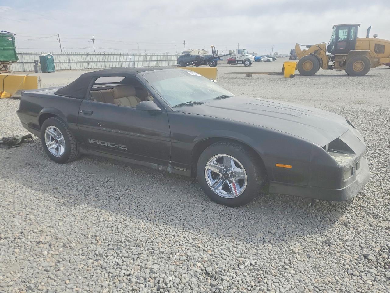 1988 Chevrolet Camaro Black vin: 1G1FP31F2JL174056
