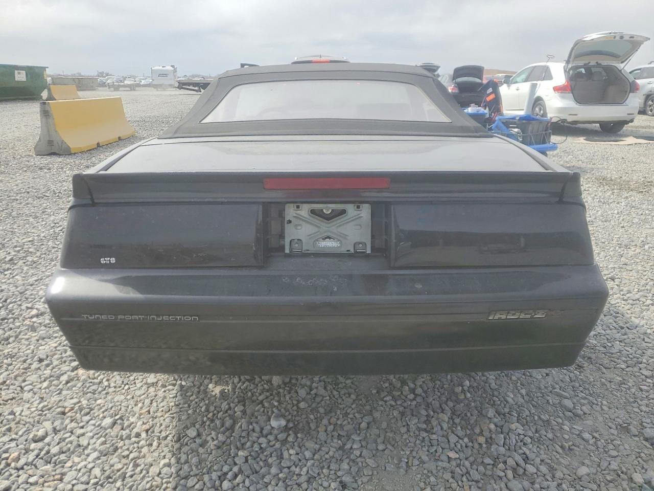 1988 Chevrolet Camaro Black vin: 1G1FP31F2JL174056