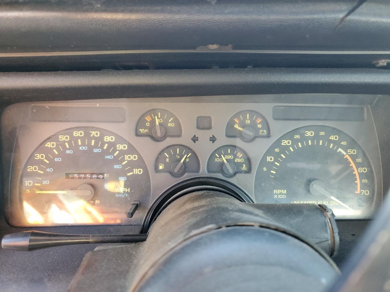1991 Chevrolet Camaro Rs Gray vin: 1G1FP33E5ML164629