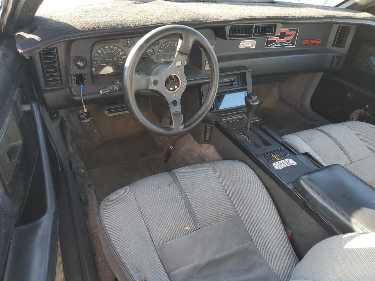 1991 Chevrolet Camaro Rs Gray vin: 1G1FP33E5ML164629