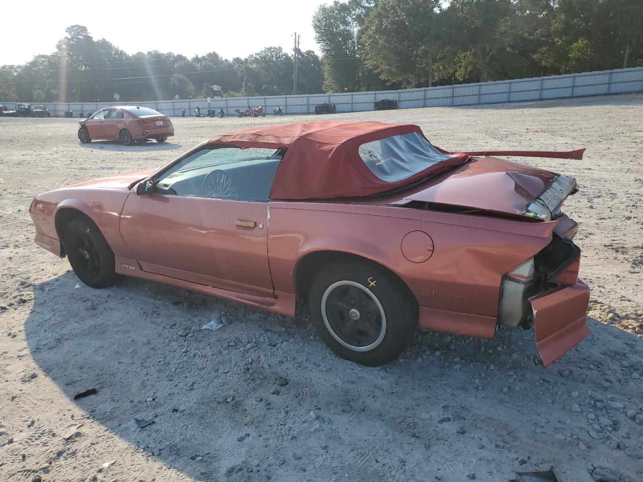 1991 Chevrolet Camaro Rs Orange vin: 1G1FP33EXML187257
