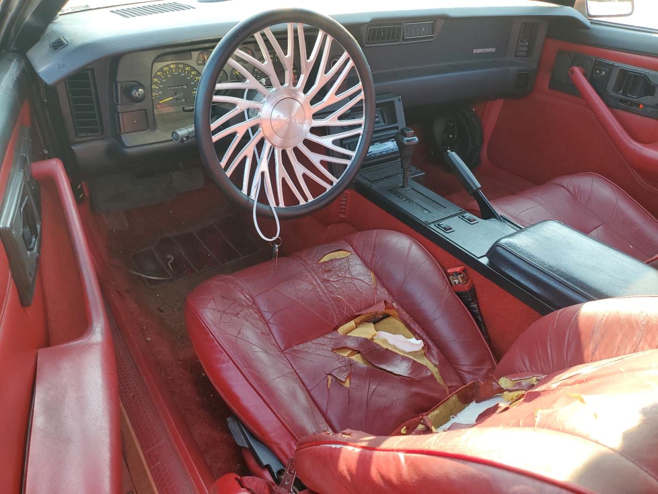 1991 Chevrolet Camaro Rs Orange vin: 1G1FP33EXML187257