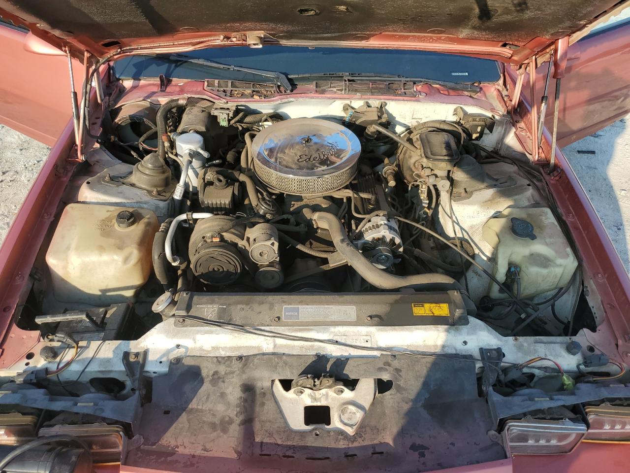 1991 Chevrolet Camaro Rs Orange vin: 1G1FP33EXML187257