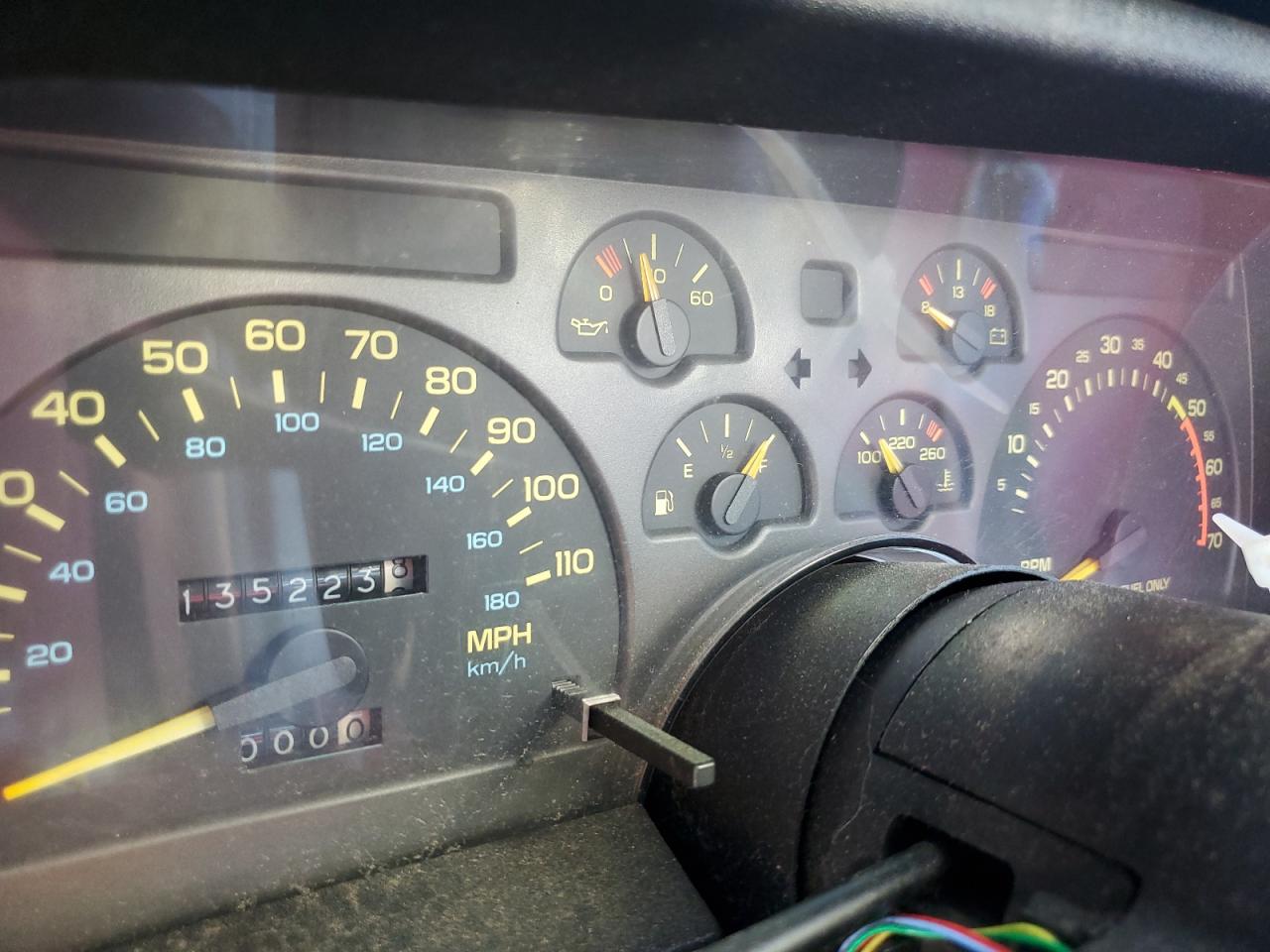 1991 Chevrolet Camaro Rs Orange vin: 1G1FP33EXML187257