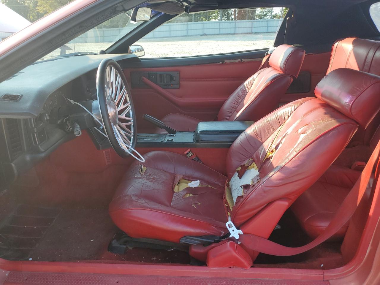 1991 Chevrolet Camaro Rs Orange vin: 1G1FP33EXML187257