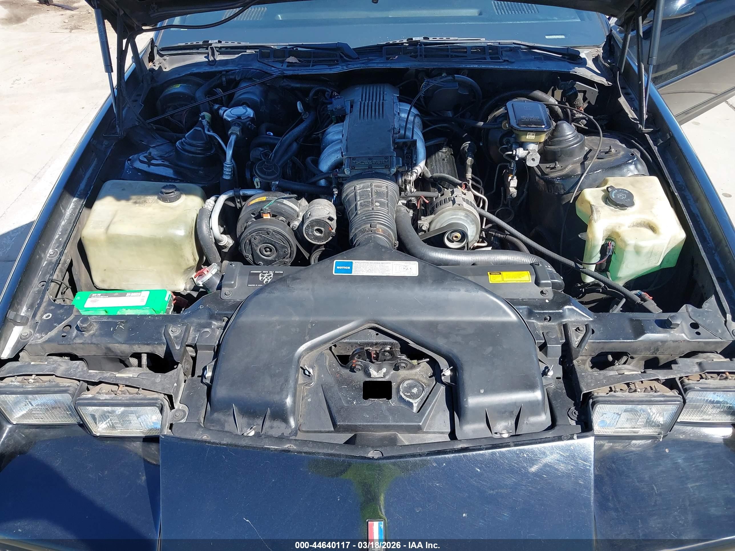 1991 Chevrolet Camaro Z28 Черный vin: 1G1FP33F2ML122217
