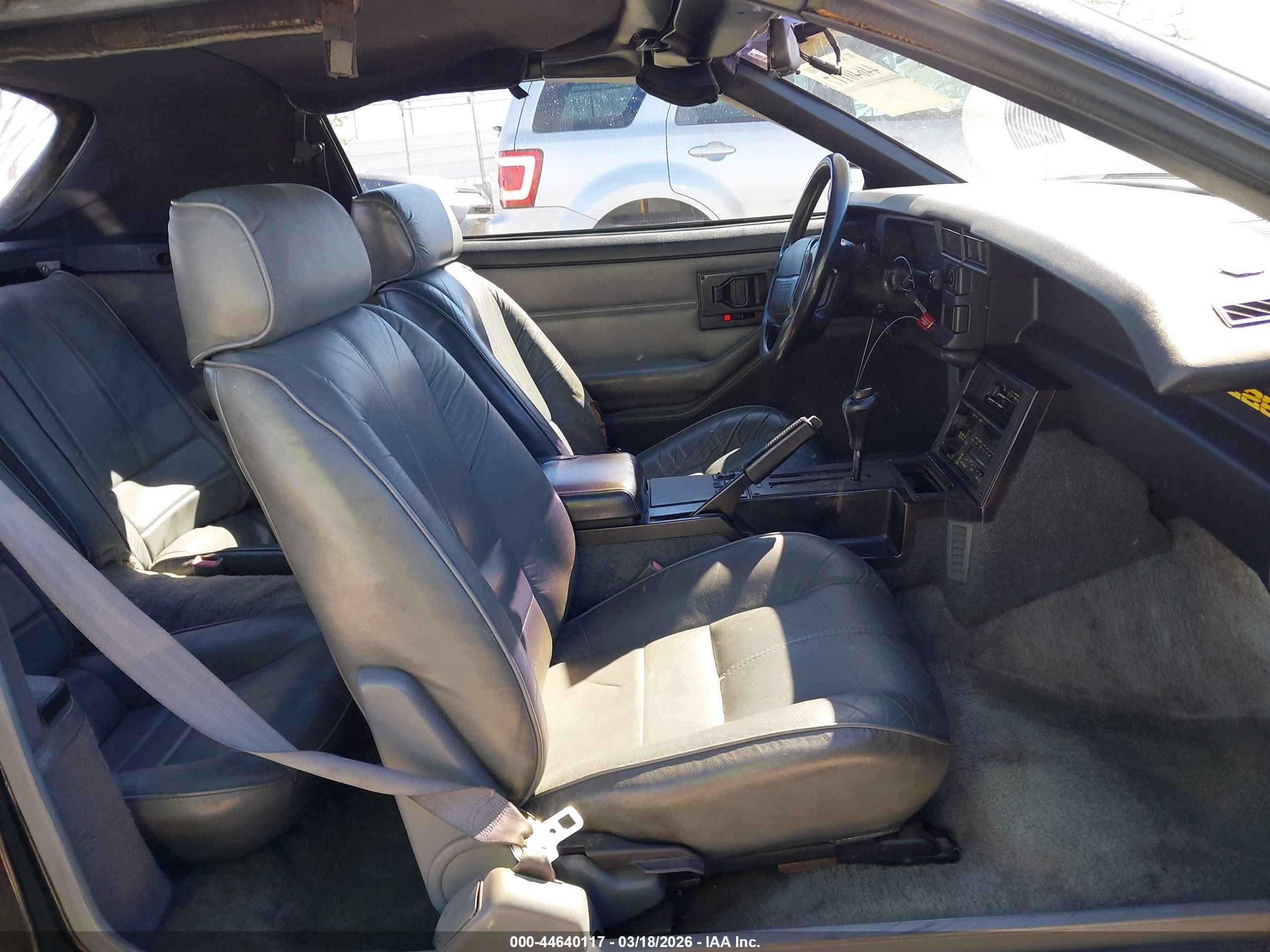 1991 Chevrolet Camaro Z28 Черный vin: 1G1FP33F2ML122217