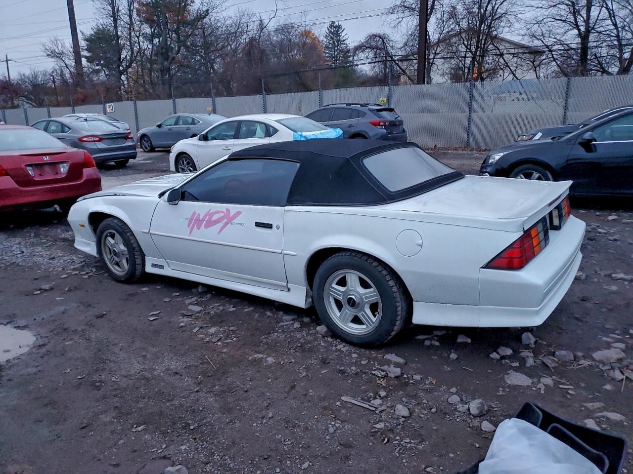 1991 Chevrolet Camaro Z28 White vin: 1G1FP33F3ML109721