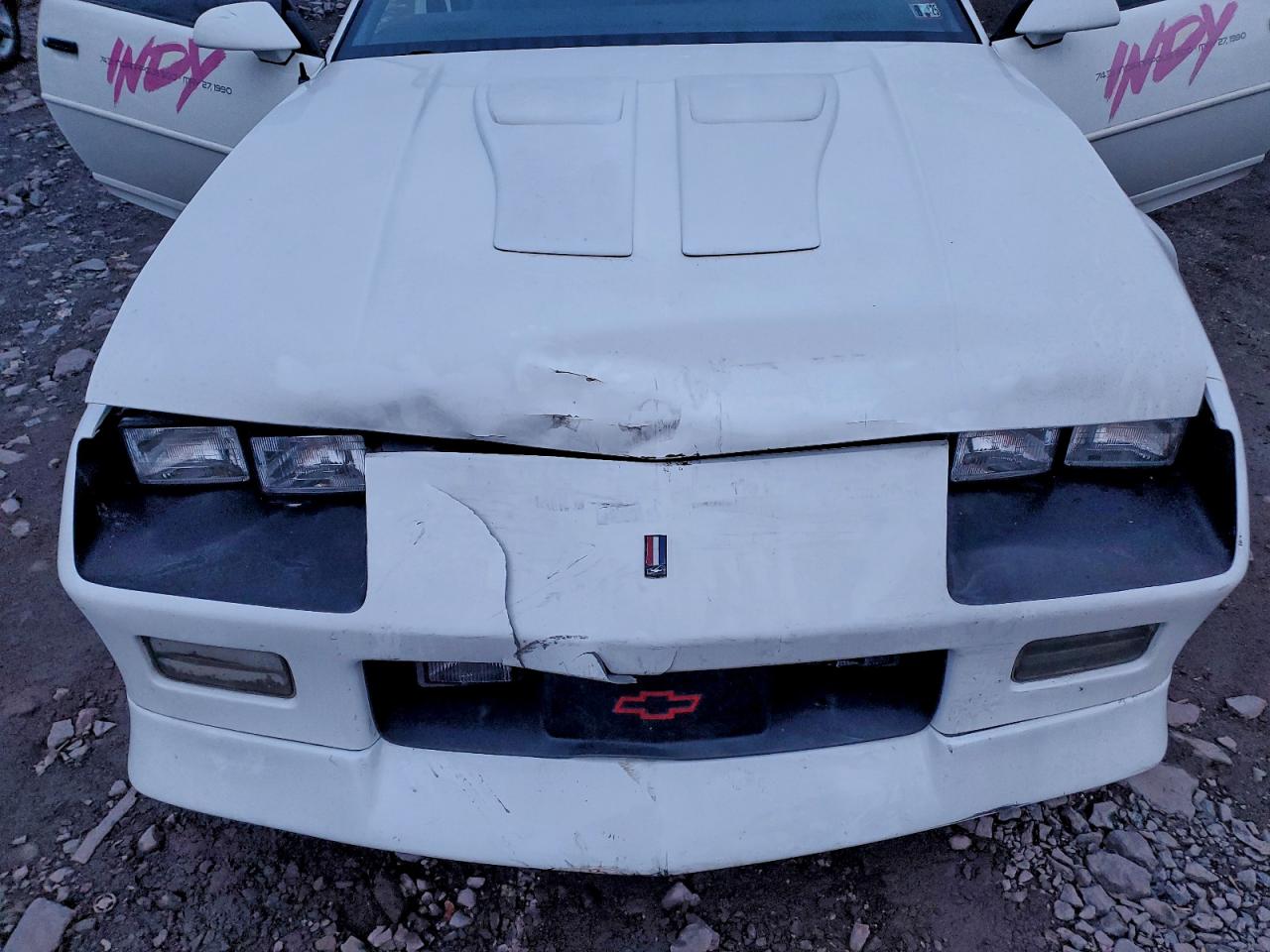 1991 Chevrolet Camaro Z28 White vin: 1G1FP33F3ML109721