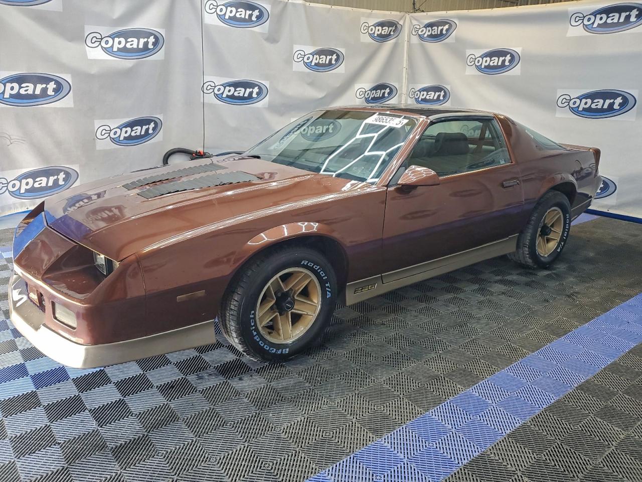 1985 Chevrolet Camaro Brown vin: 1G1FP87F0FN127981