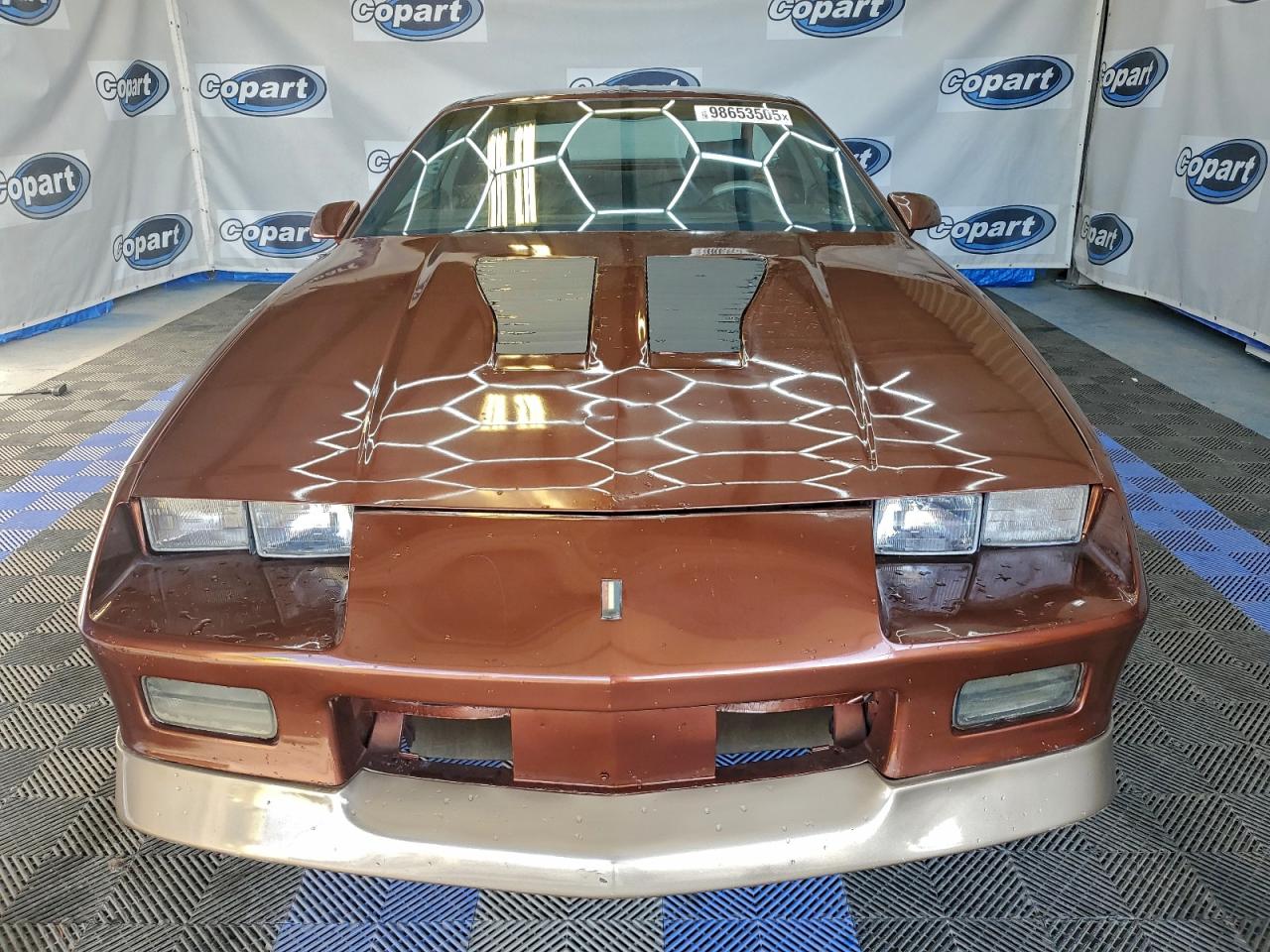 1985 Chevrolet Camaro Brown vin: 1G1FP87F0FN127981