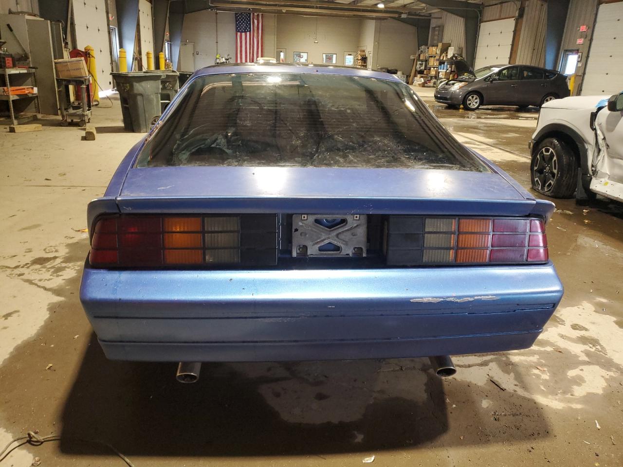 1986 Chevrolet Camaro Blue vin: 1G1FP87F0GN155457