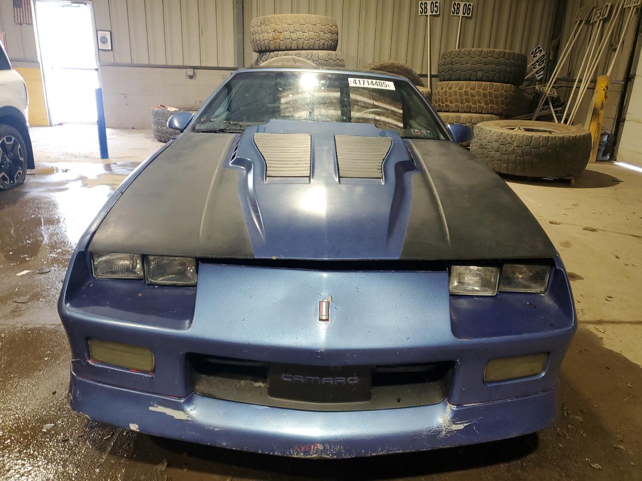 1986 Chevrolet Camaro Blue vin: 1G1FP87F0GN155457