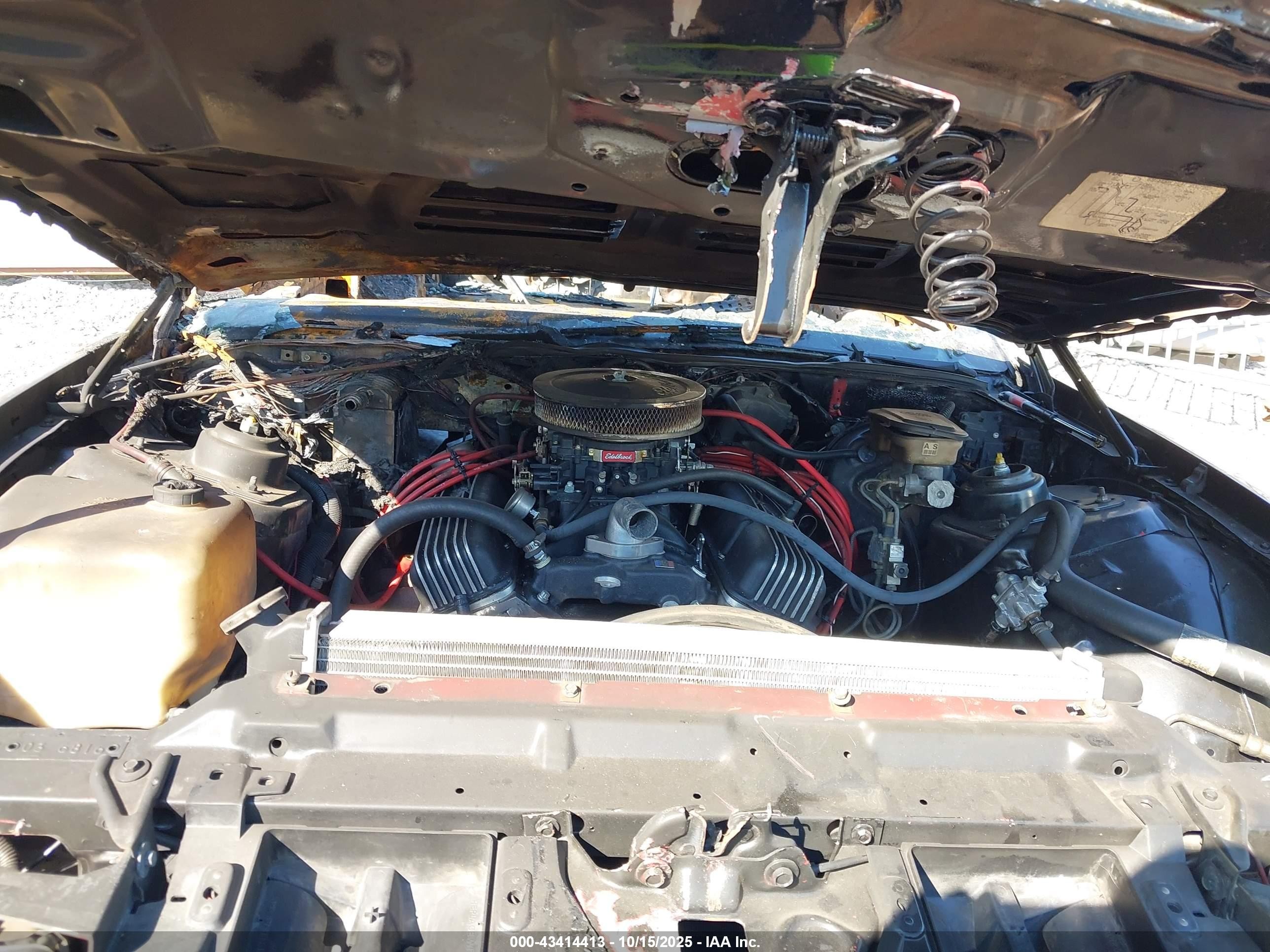 1986 Chevrolet Camaro   Black vin: 1G1FP87F3GL123971
