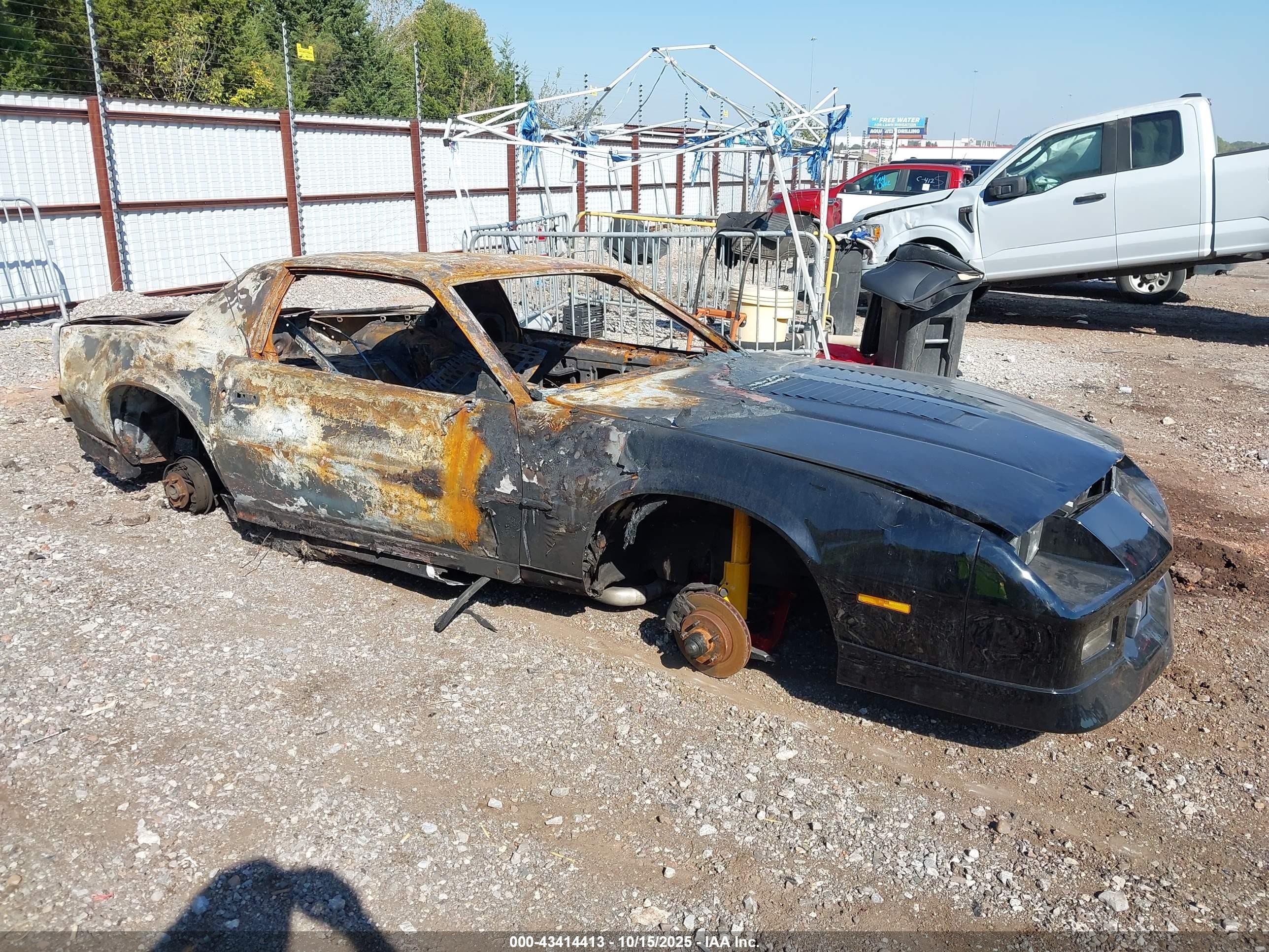 1986 Chevrolet Camaro   Black vin: 1G1FP87F3GL123971