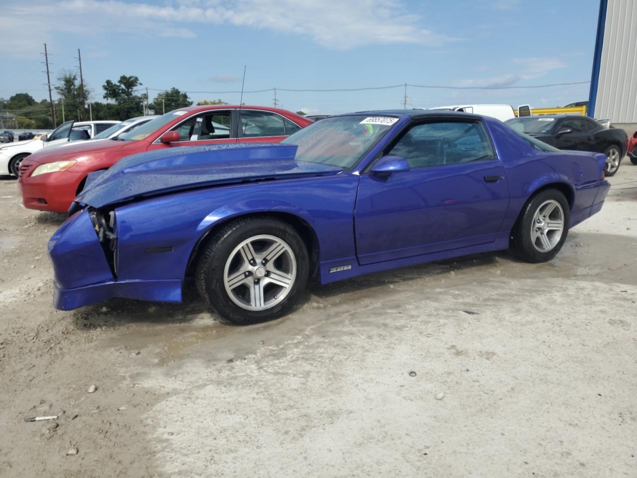 1986 Chevrolet Camaro Purple vin: 1G1FP87F3GN154710